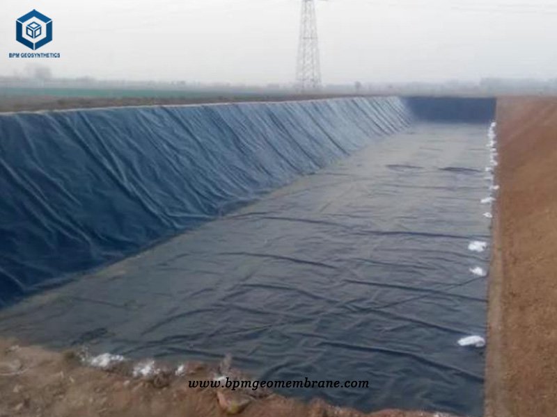 Waste Liner for Oxidation Ponds in Philippines