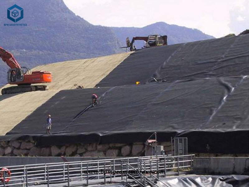 Impermeable Membrane liner for Canal Project in USA