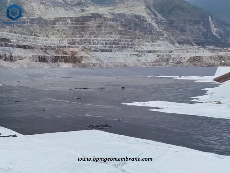 BPM Landfill Geomembrane for Mining Project in Peru