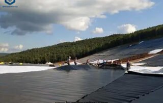 HDPE Geomembrane Material for Mining Seepage Prevention Project in Africa