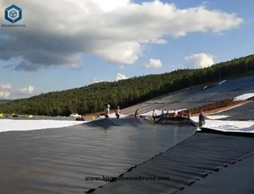 HDPE Geomembrane Material for Mining Seepage Prevention Project in Africa