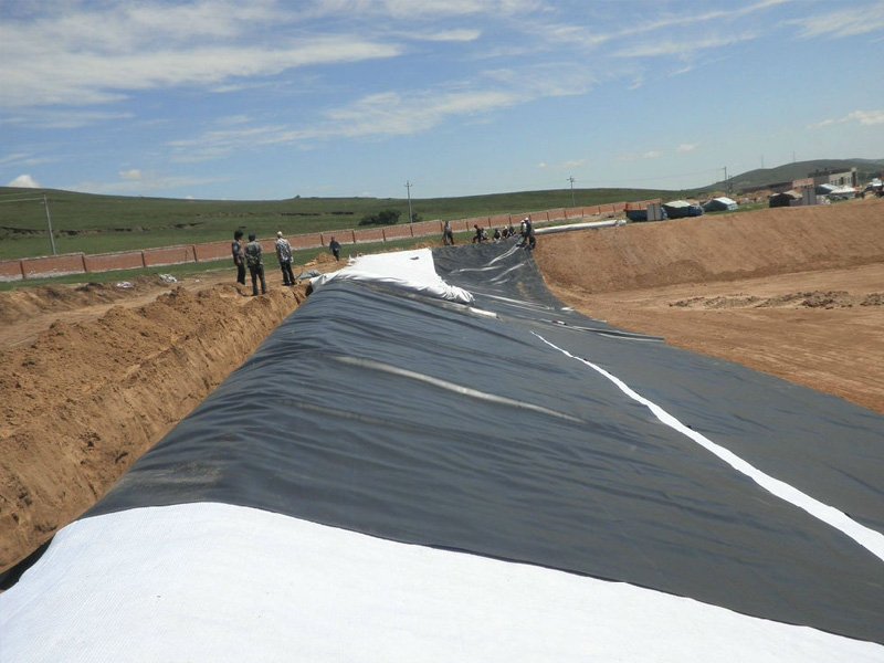 60 Mil HDPE Geomembrane for river bank lininig