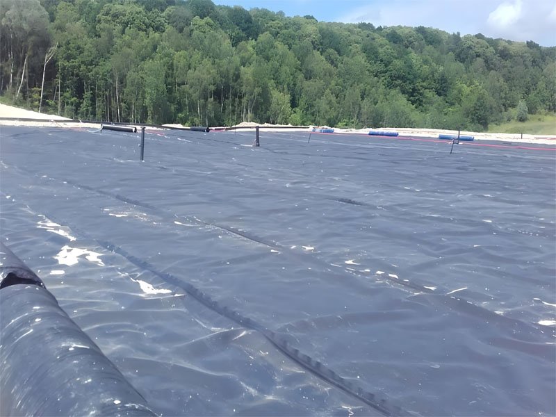 Polypropylene 60 mil HDPE Geomembrane for Reservoir