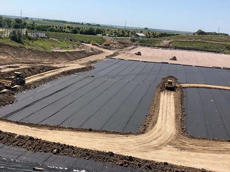 Smooth Geomembrane 60mil Membrane HDPE for Dam Liner