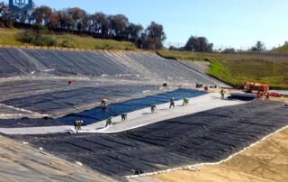 High Density Polyethylene Geomembrane for Solid Waste Landfill