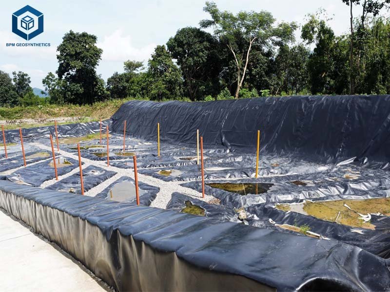 Reinforced Polypropylene Geomembrane for Pond Liner