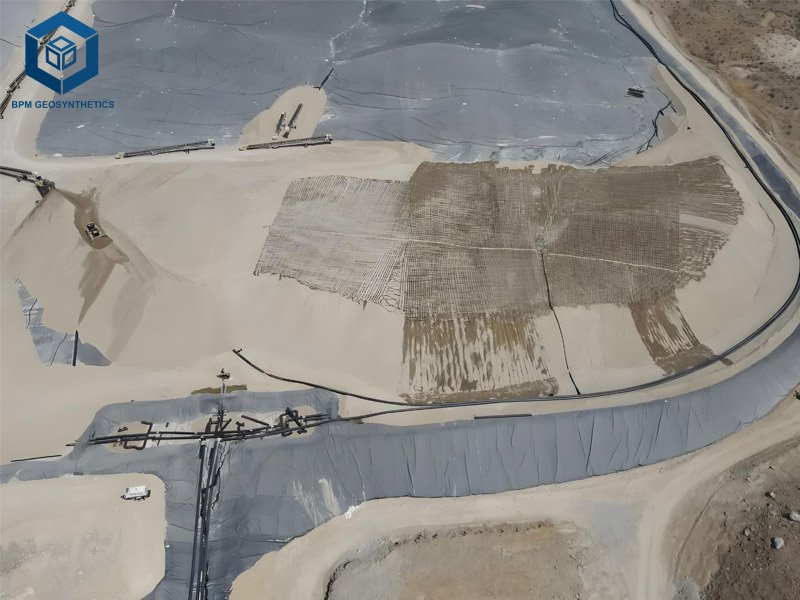 HDPE Liner Material Heap Leaching Pond Geomembrane Liner