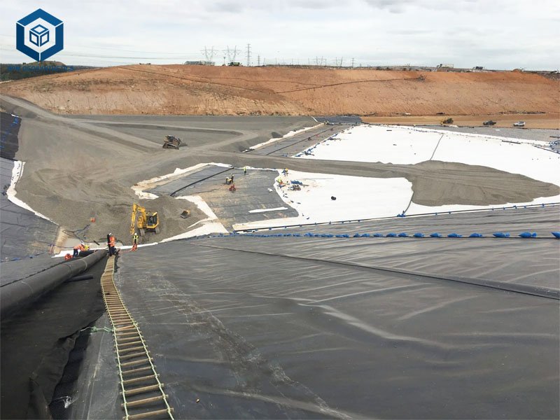 LLDPE 1mm Geomembrane for Landfill Imperviou