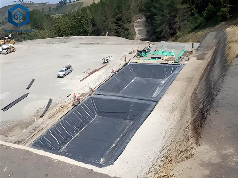 30 Mil LLDPE and PVC Geomembrane for Heap Leach Pads