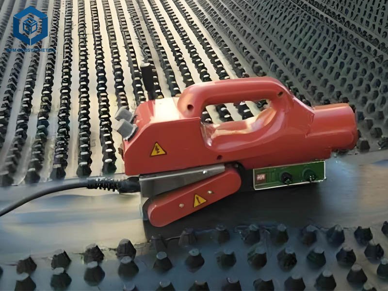 BPM Hot Wedge Welding Machine for Drainage Sheet