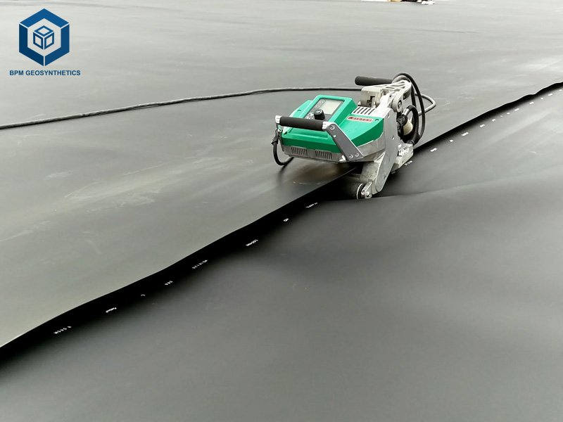 Geomembrane Welding Machine for Pond Liner Installation