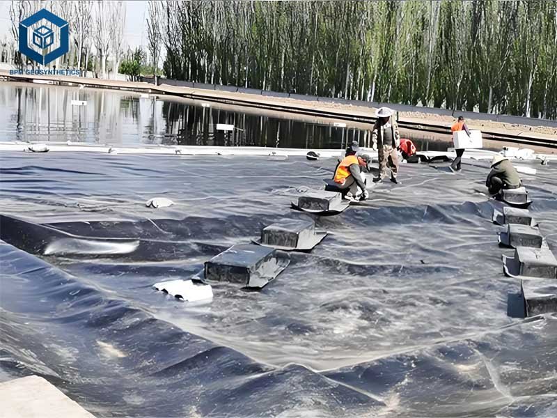 Smooth Geomembrane for Waterproofing