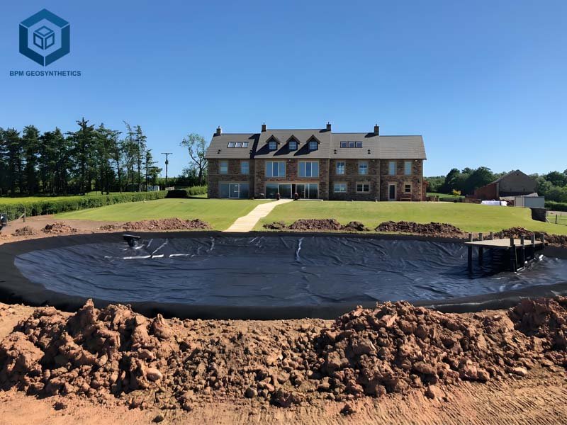 Canal Lining PVC Geomembrane for Irrigation Projects