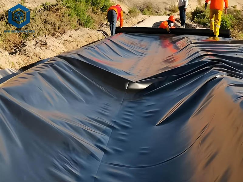 Waterproof Dam On Liner Geomembrane for Canals