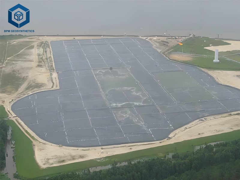 Geomembrane Material 500 Micron Polythene Sheet Price for Waste Containment