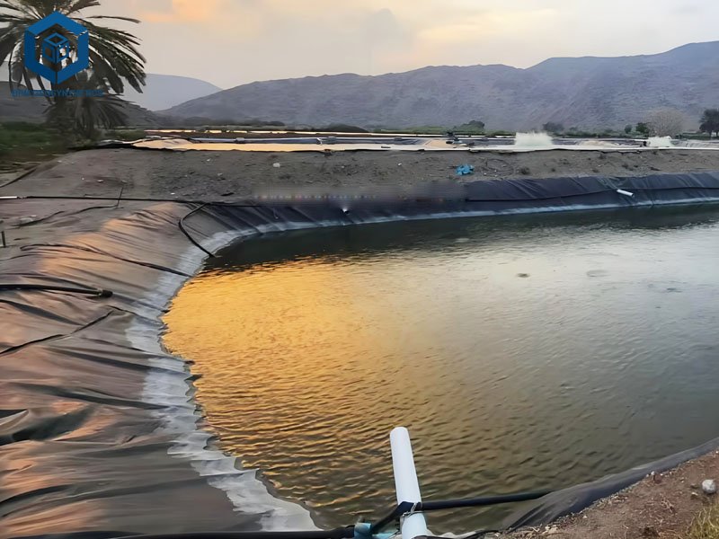 Waterproof 30 Mil PVC Pond Liner for Industrial Ponds