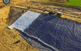 Polyethylene Artificial Lake Liner for Tailings Ponds