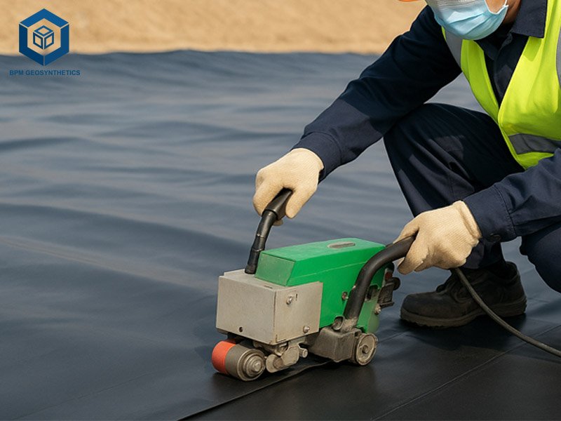 Geomembrane Welding Machine Price for PVC Geomembrane