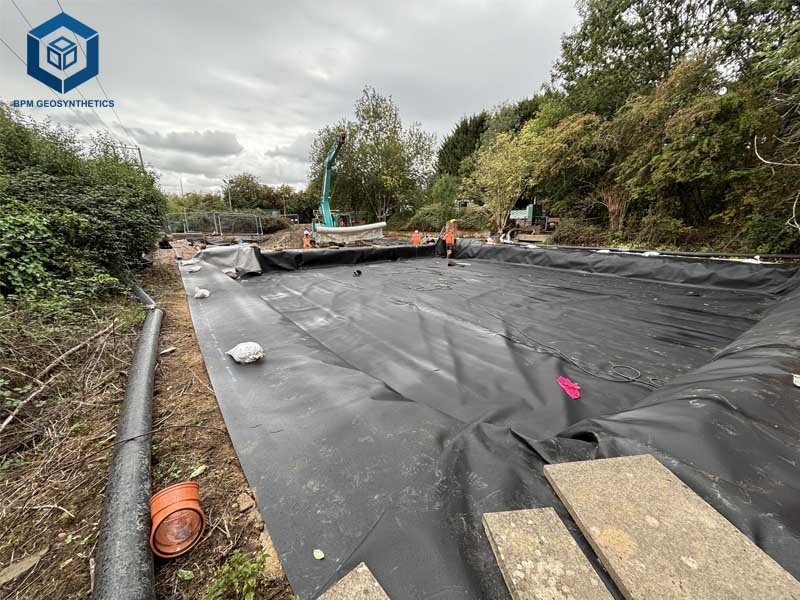 HDPE Geomembranes Geo Membrane Sheet for Garden Ponds HDPE Geomembranes Geo Membrane Sheet for Garden Ponds