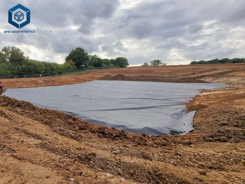 PVC Geomembrane Liners HDPE Landfill Liner for Waste Containment